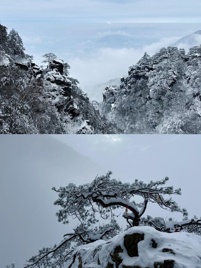 來爬武功山啦。