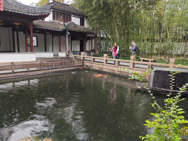上海朱家角里的課植園
