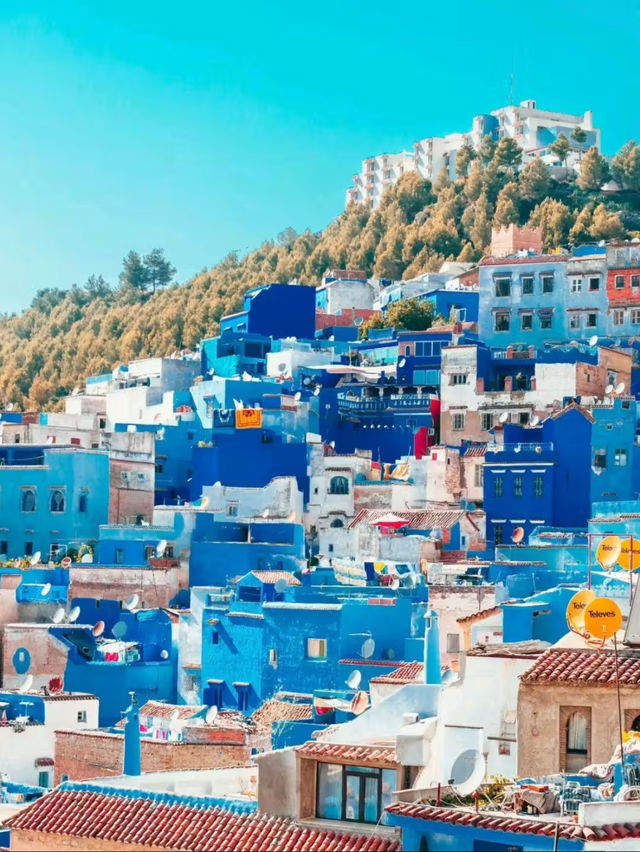 Chefchaouen in Morocco is mind blowing 😍