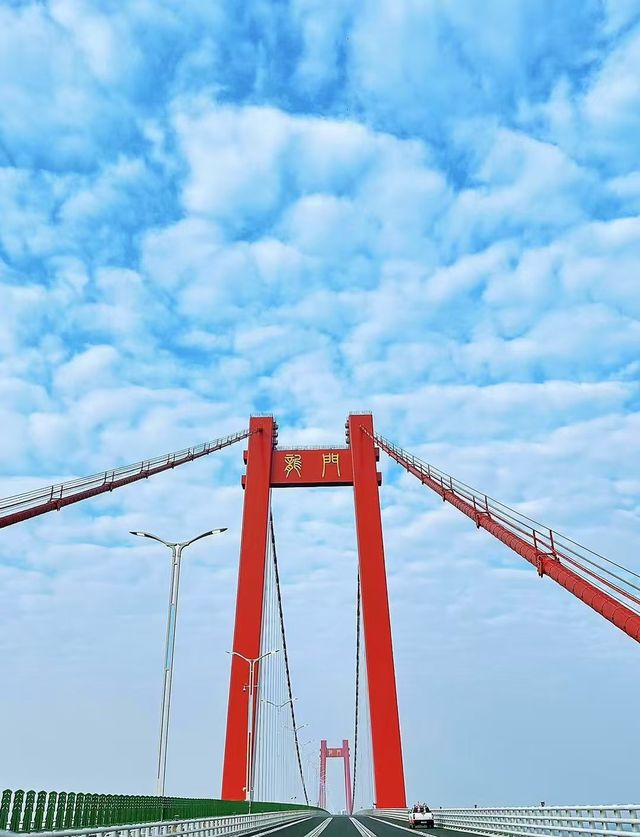 欽州龍門跨海大橋，壯觀無比！