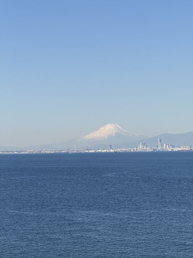 My Fuji from chiba unihotaru parking 
