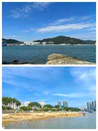 韓國麗水海岸的蔚藍詩行，等你來續寫