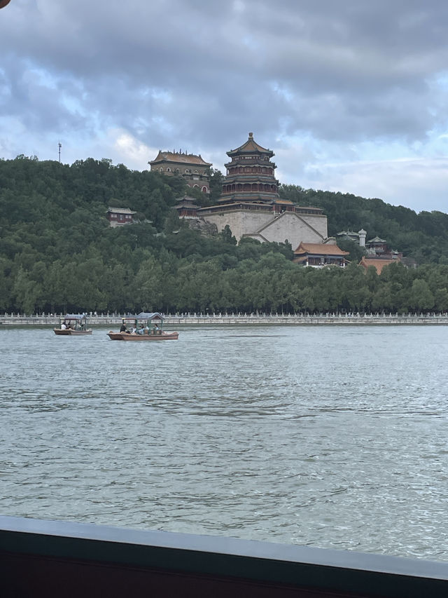 北京游第二天下午:在頤和園的寧靜時光