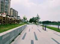 廣東省佛山市一處公園景點：濱江生態濕地公園，適合觀光旅遊、度假休閒等！
