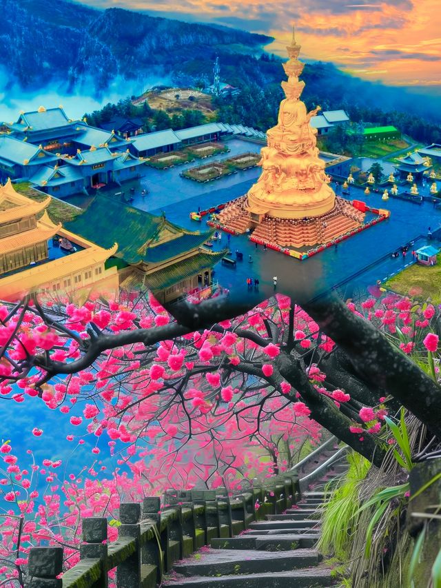 峨眉山：雲海佛光裡的仙境，一場身心的治癒之旅