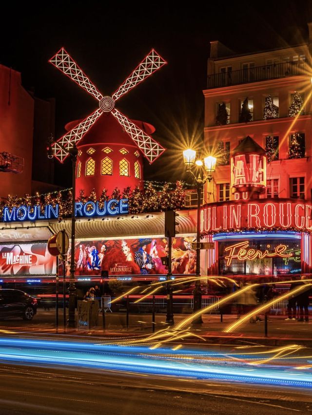 Experience the Parisian Elegance at the Moulin Rouge