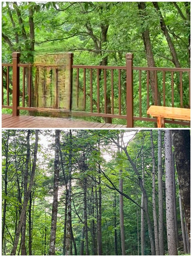 白雲山風景區景色優美天然氧吧仙境之地美極了
