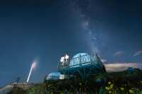湖北百里荒觀星地，波德爾三級暗空璀璨奪目