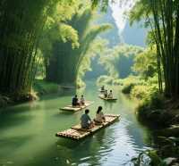 廣西明仕田園｜闖入山水仙境的喀斯特小眾秘境！