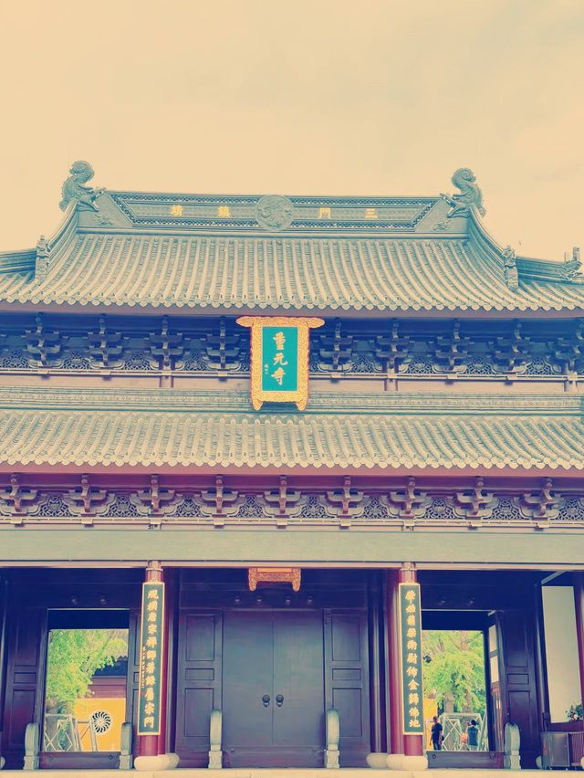 梵音繚繞水天間】蘇州重元寺禪意體驗記**  
