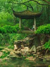 虎跑嘅水真係好正