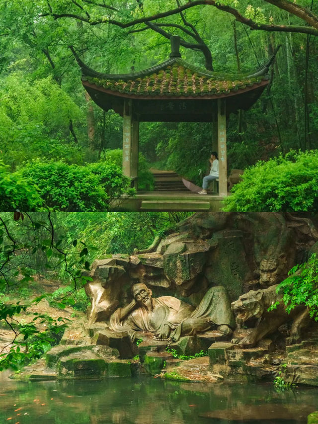 虎跑嘅水真係好正