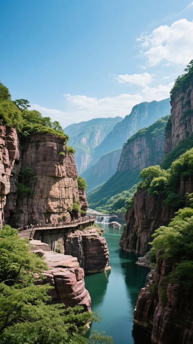 雲台山-太行秘境丨億萬年地質變遷造就的奇峽幽谷丨北方山水之魂