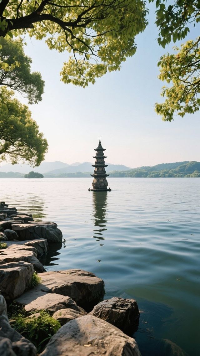 一湖一寺一茶山 ，一城一夢一千年 邂逅最詩意的中國