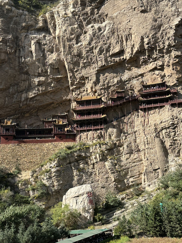 「釘」在崖壁上1500年的懸空寺還能矗立多久？