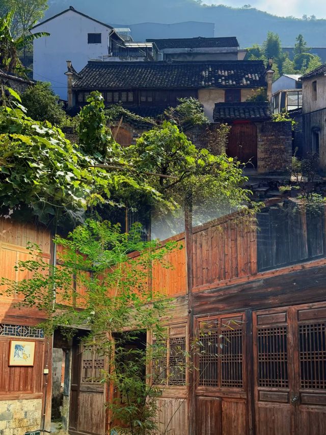 金華浦江超冷門古村藏在暗溪上的千年秘境 金華浦江超冷門古村藏在暗溪上的千年秘境