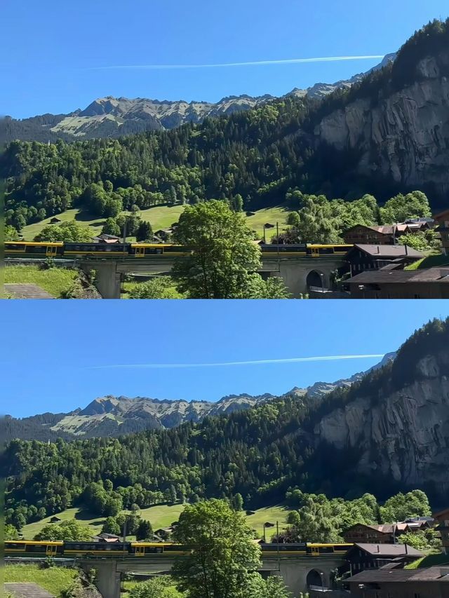 是誰闖入了瑞士少女峰的童話世界裡！