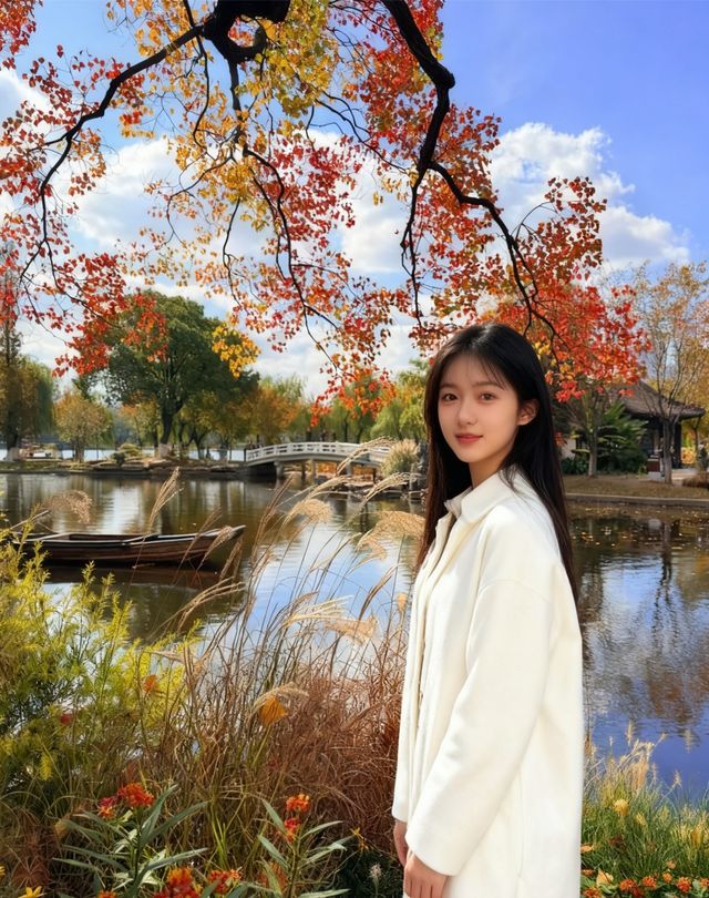 南京賞秋必去！莫愁湖烏桕紅了錯過再等一年