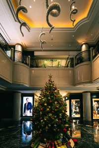魔都外灘半島酒店超大聖誕樹已就位