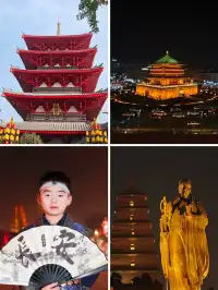 成都8歲崽3天2夜勇闖長安城!