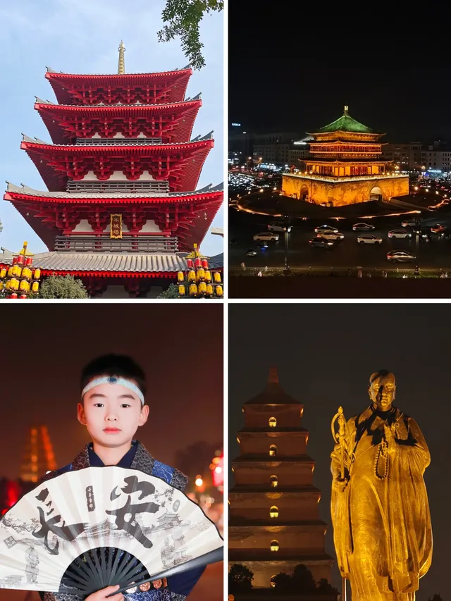 成都8歲崽3天2夜勇闖長安城!