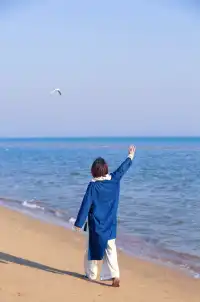 冬季秦皇島海邊這樣穿，包出片兒！