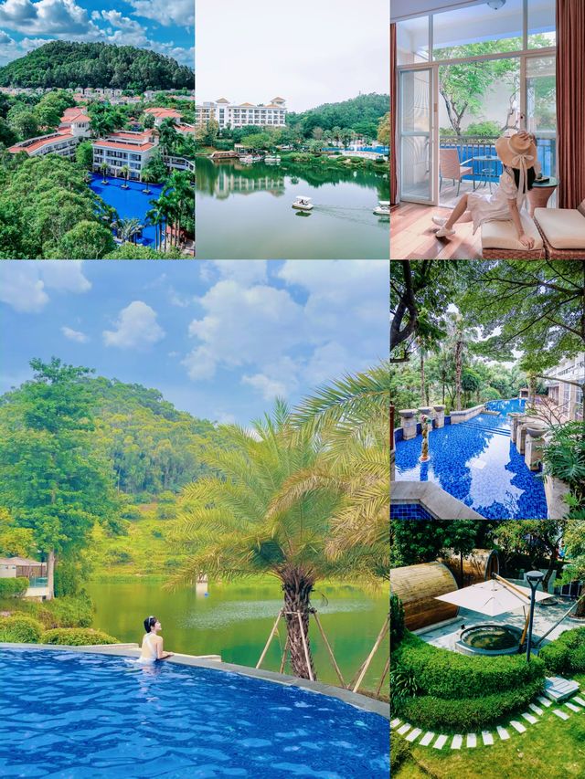 東莞必住！塘廈三正半山溫泉酒店·週末度假天花板