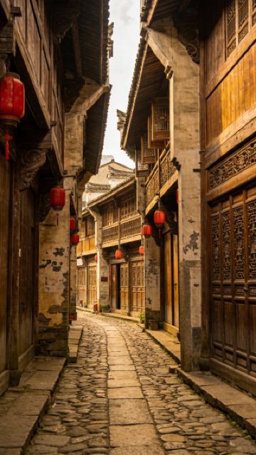 저장성 쑹양: 구름 위 고대 마을 산책, 절벽 서점 방문, 옛 거리의 활기찬 먹거리 즐기기