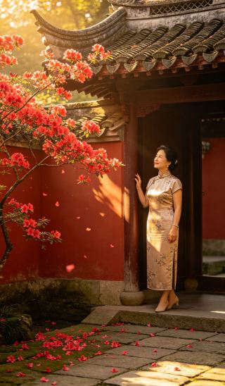 The rhododendrons of Daheishan Mountain have gone wild! They stretch across the mountains and sea to the horizon.