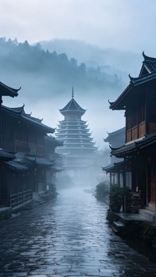 別死磕西湖了！貴州藏了一座原生水墨侗寨，治癒一整個春秋