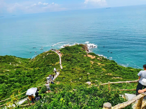 紫交趾　建水　蓋置　青海波文 藏在深圳山海間，西涌天文台徒步看海實錄｜Trip.com 深圳