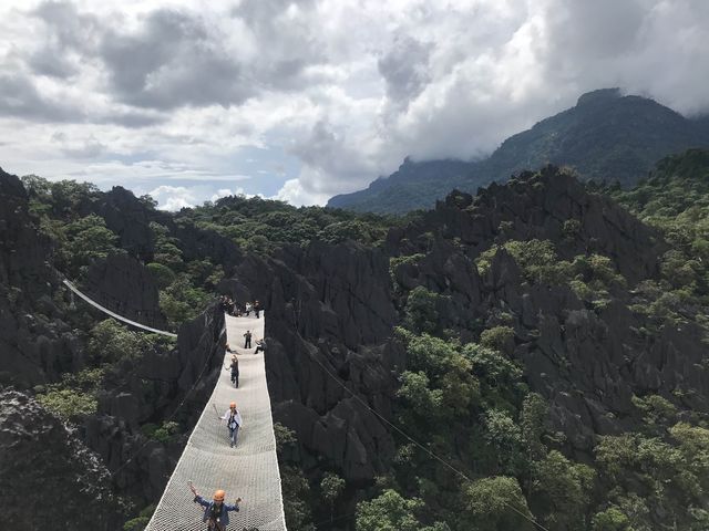 The Rock viewpoint at phou pha man