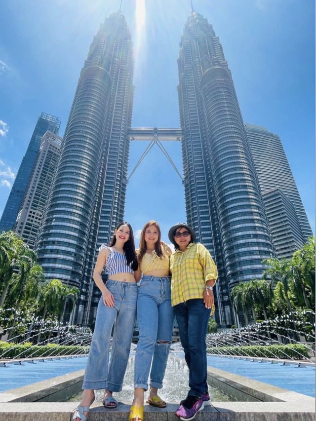 Perfect shot of Twin Towers by local seller