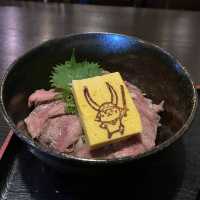【滋賀】ひこにゃんがかわいい！近江牛たたき丼