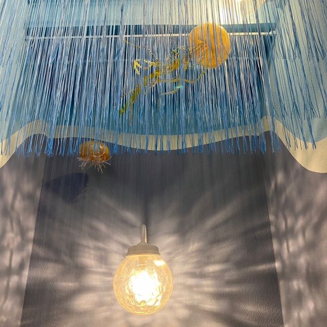 吉卜力大倉庫園區隱藏裝置藝術【水母海洋】