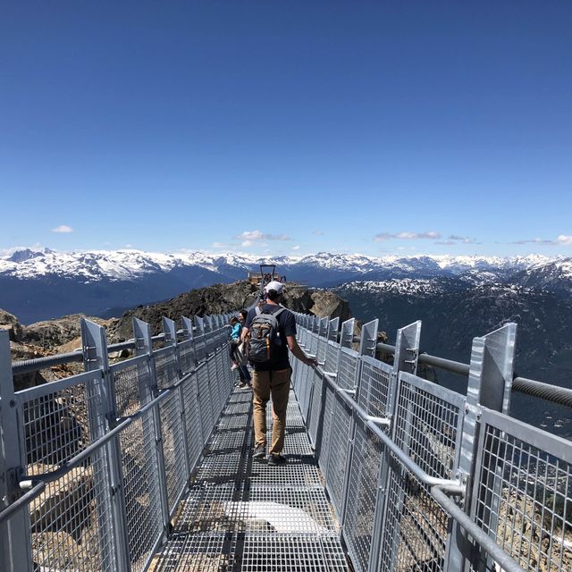 Amazing whistler peak to peak gondola