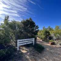 Hiking in Naturaliste Park, Margaret River 