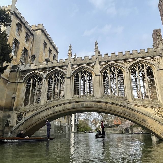 Punting in Cambridge UK