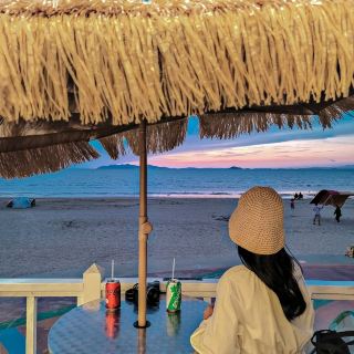 Ansan Burger Beach, бургерный ресторан прямо на берегу моря