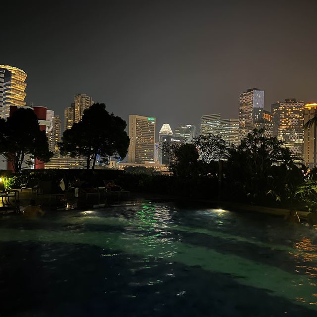 수영장 뷰가 예쁜 싱가포르 호텔 보스 싱가폴 가성비 호텔 추천