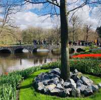 荷蘭🇳🇱利瑟· 藝術雕像美侖美奐⛲️Keukenhof庫肯霍夫花園