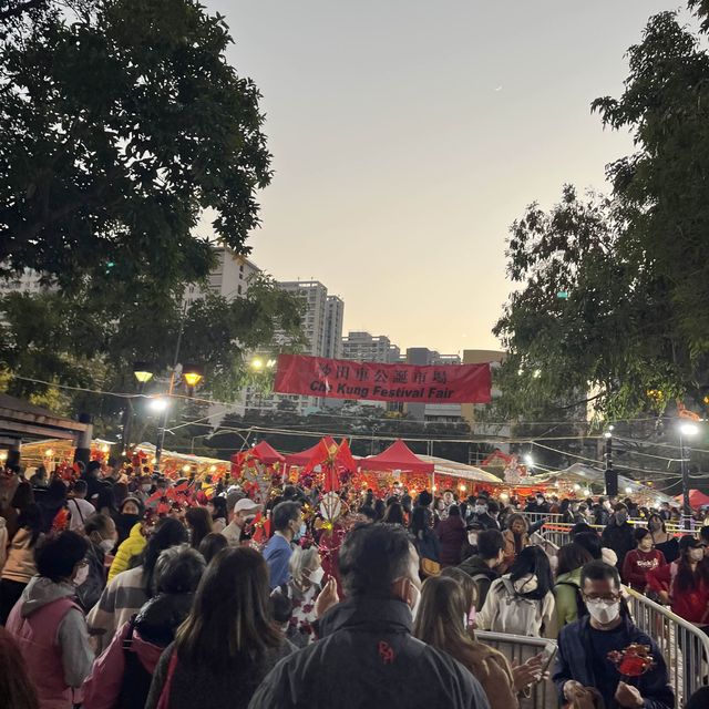 大年初三當然要去車公廟轉轉運😆