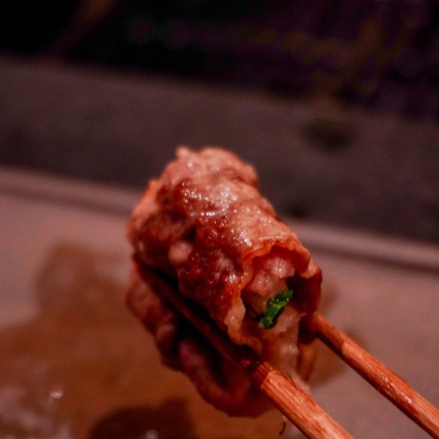 【在個室用餐的高質炭火熟成燒肉專門店】