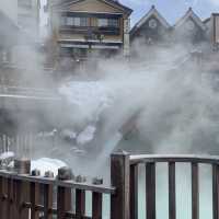 Hot-spring in Kusatsu japan