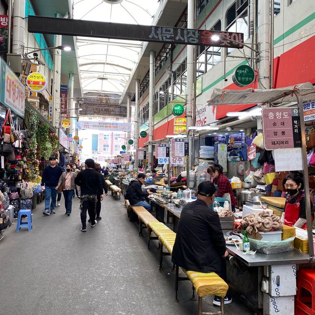 🌟 大邱｜西門市場 刀削麵 糖餅 各種五金雜貨 