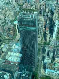台湾　台湾観光　台北101展望台からの景色は圧巻！