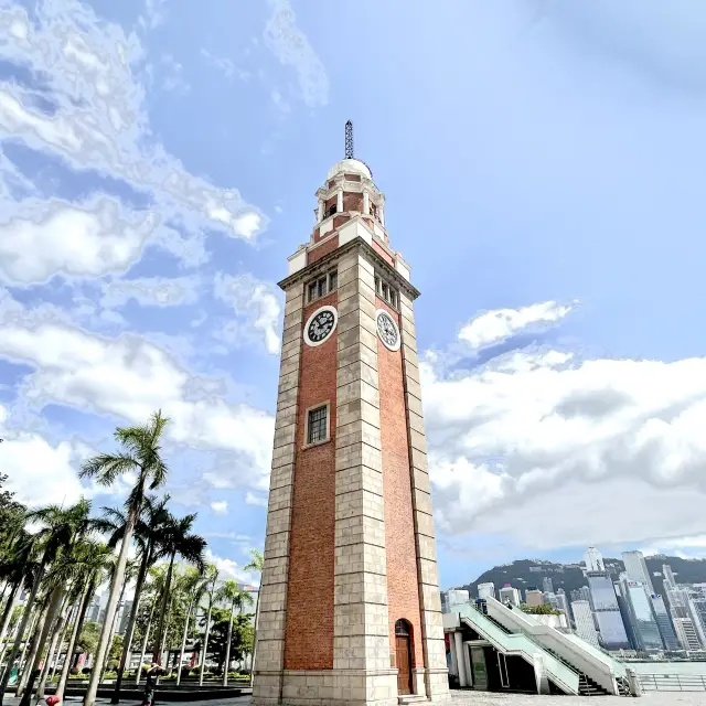 The Famous Clock Tower in Hongkong👀🥁