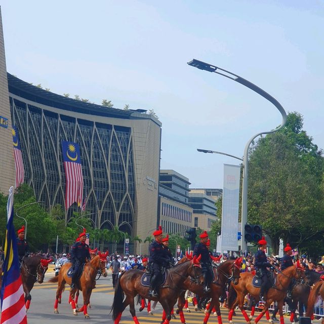 "Roaring Spirit: Merdeka Day's Eclectic Symphony"