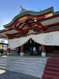 Visit Hie Shrine to see torii gates in Tokyo