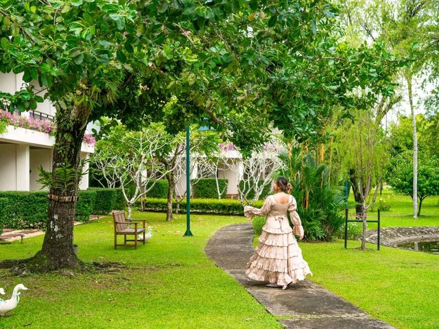 ลากแฟนไปนอนกลางสวนผลไม้จันทบุรี​ ที่มณีจันท์​รีสอร์ท